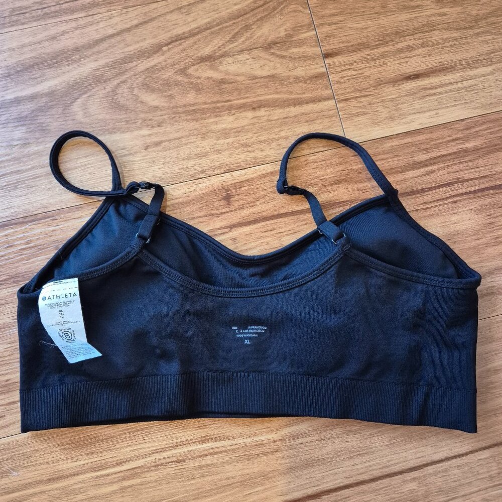 Athleta Black Renew Bra A-C, Size XL - Picture 7 of 9